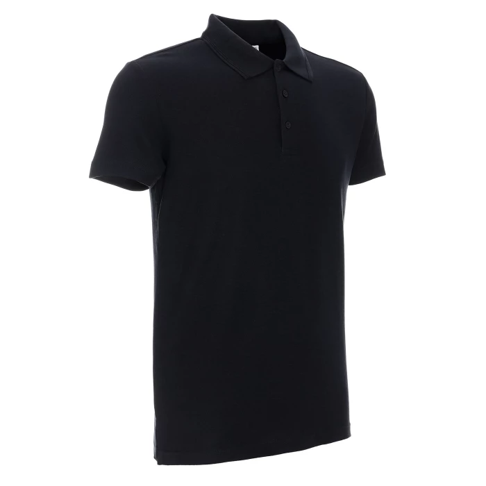 Koszulka Promostars Polo Cotton Slim - czarna
