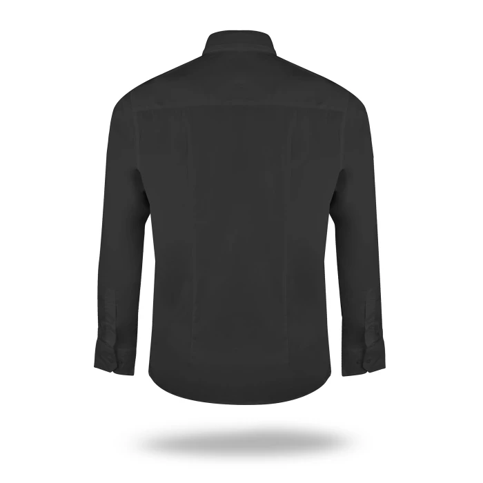 Koszula męska Promostars Weave - czarna
