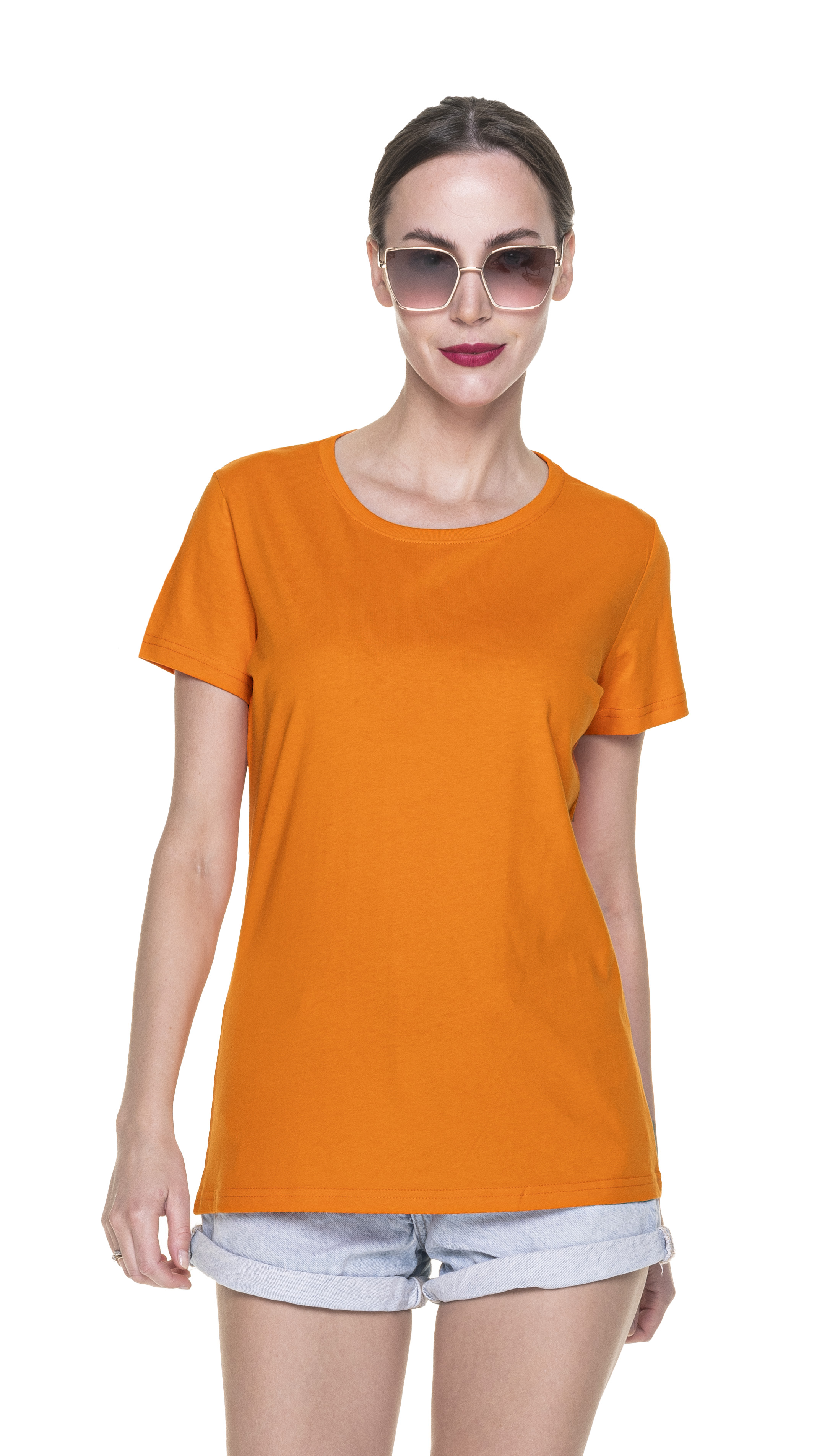 Koszulka damska Geffer 205 - pomarańczowa