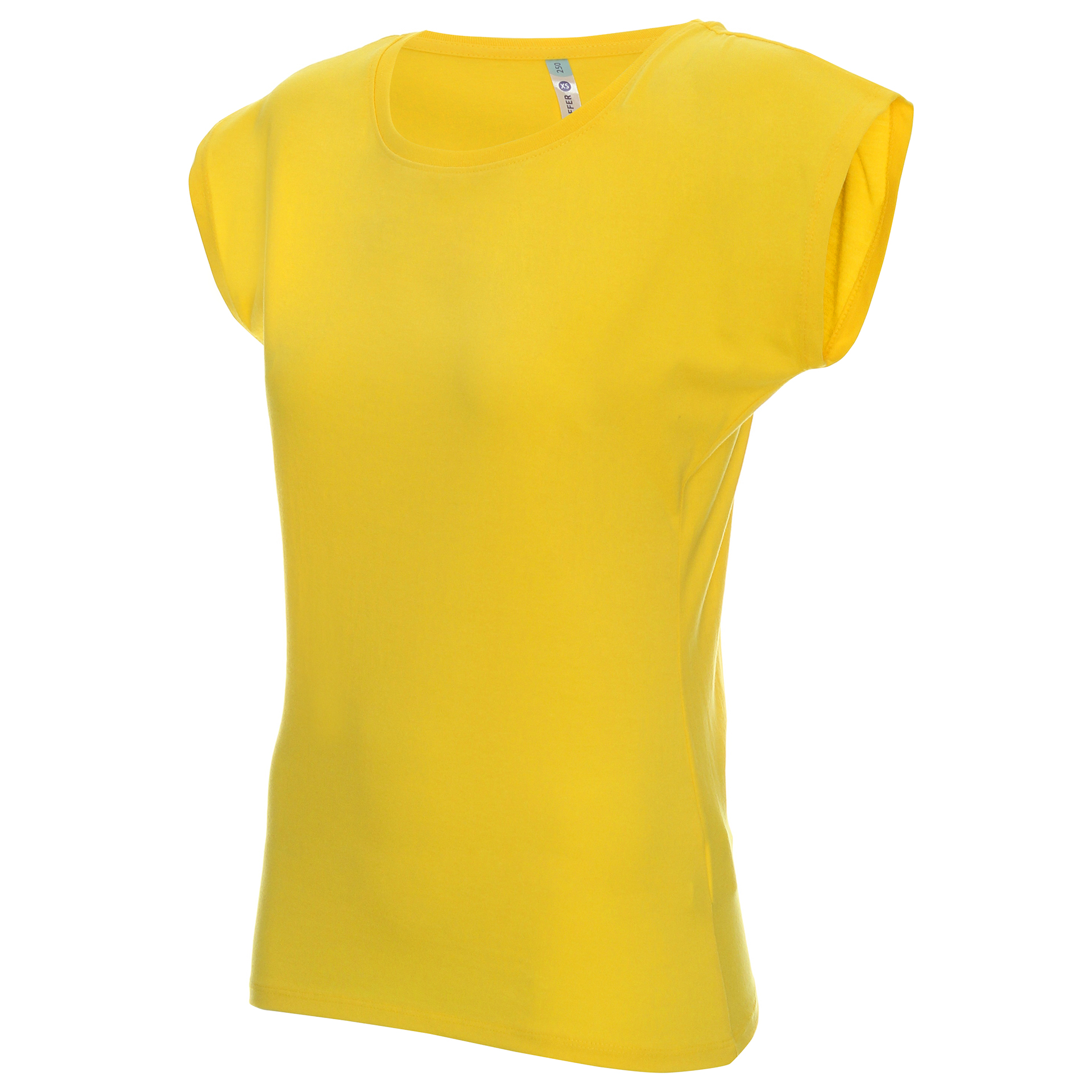 Koszulka damska Geffer 250 - żółta