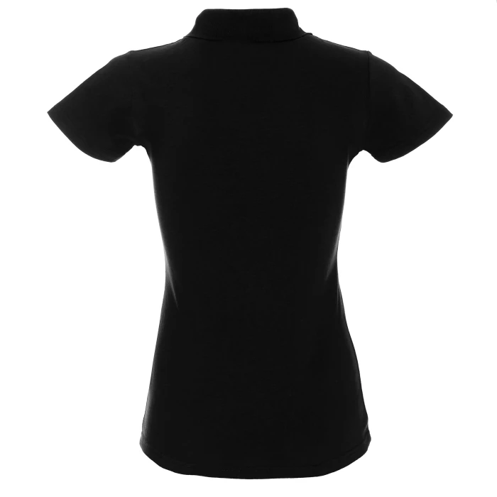 Koszulka Polo damska Geffer 450 - czarna
