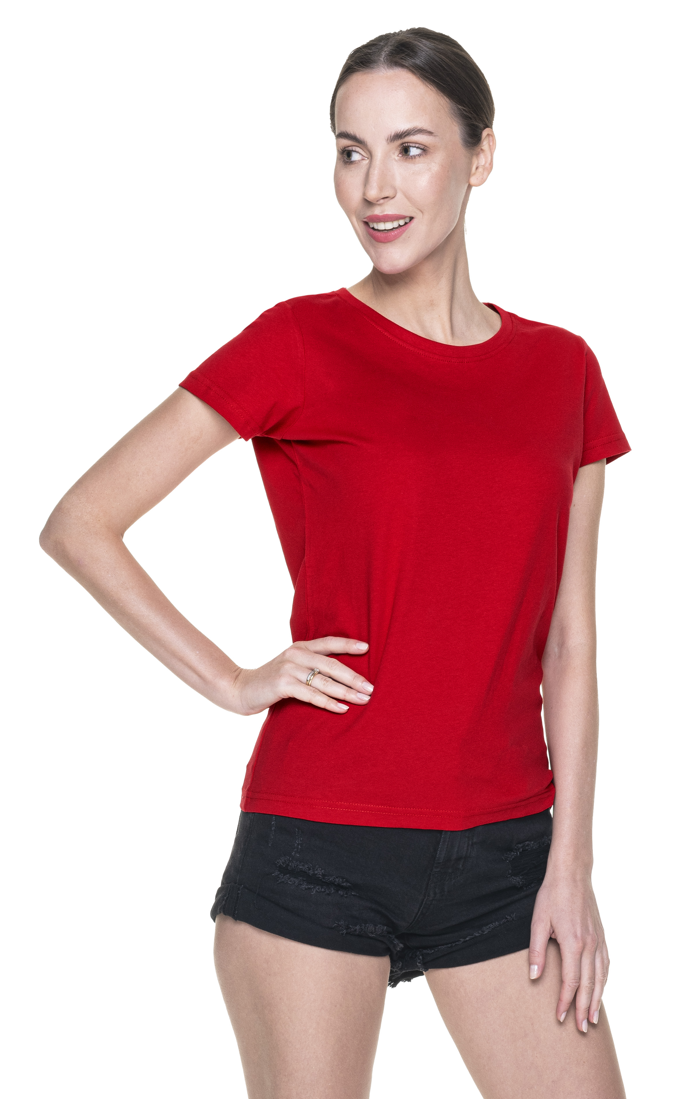 Koszulka damska Promostars Ladies' Heavy - czerwona