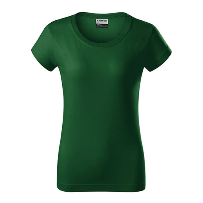 Koszulka damska Rimeck Resist Heavy - butelkowo zielona
