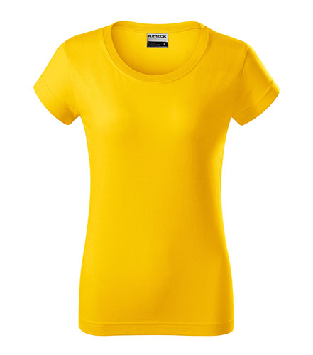 Koszulka damska Rimeck Resist Heavy - żółta