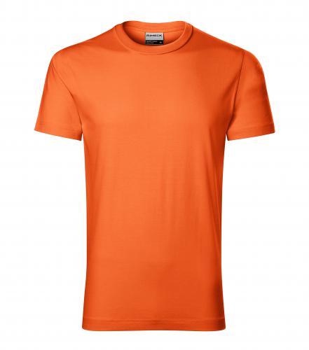 Koszulka męska Rimeck Resist Heavy - pomarańczowa