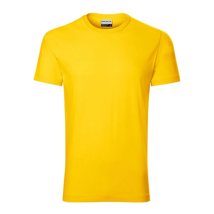 Koszulka męska Rimeck Resist - żółta