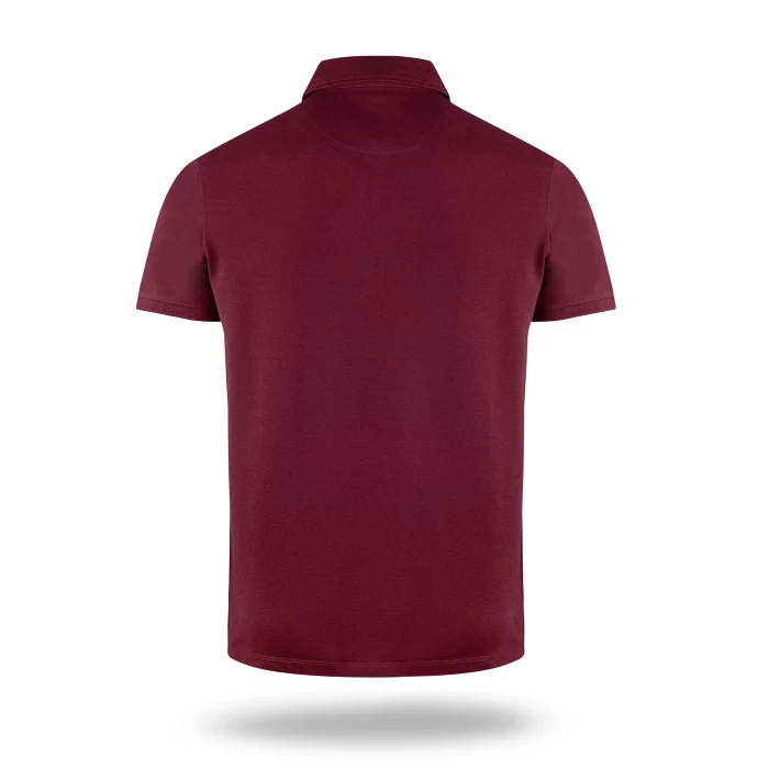 Koszulka polo Crimson Cut Polo Mars - czerwone wino