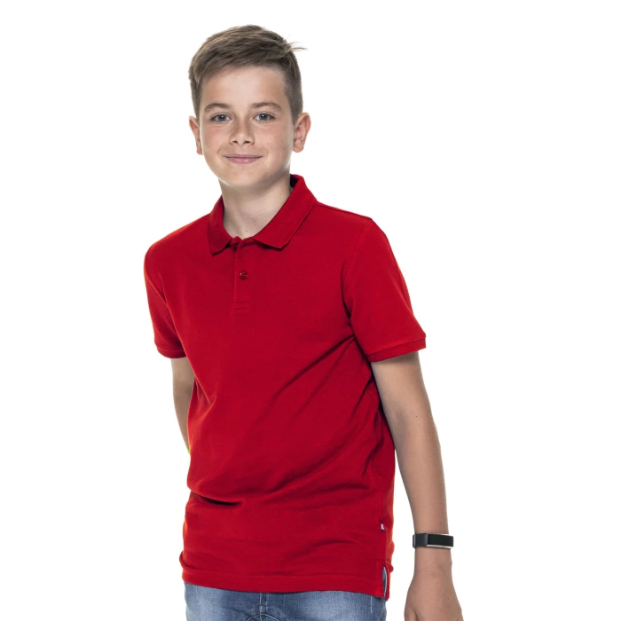 Koszulka polo dziecięca Promostars Polo Kid - czerwona