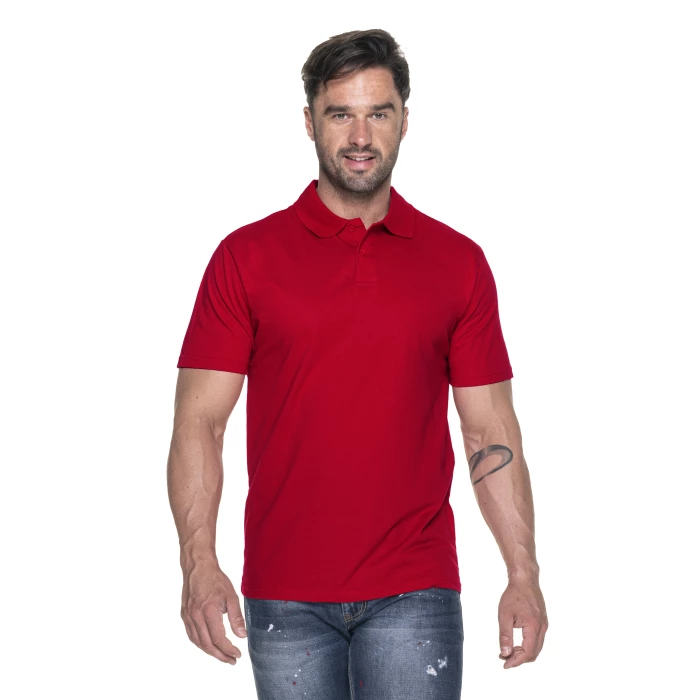 Koszulka Polo Geffer 400 - czerwona