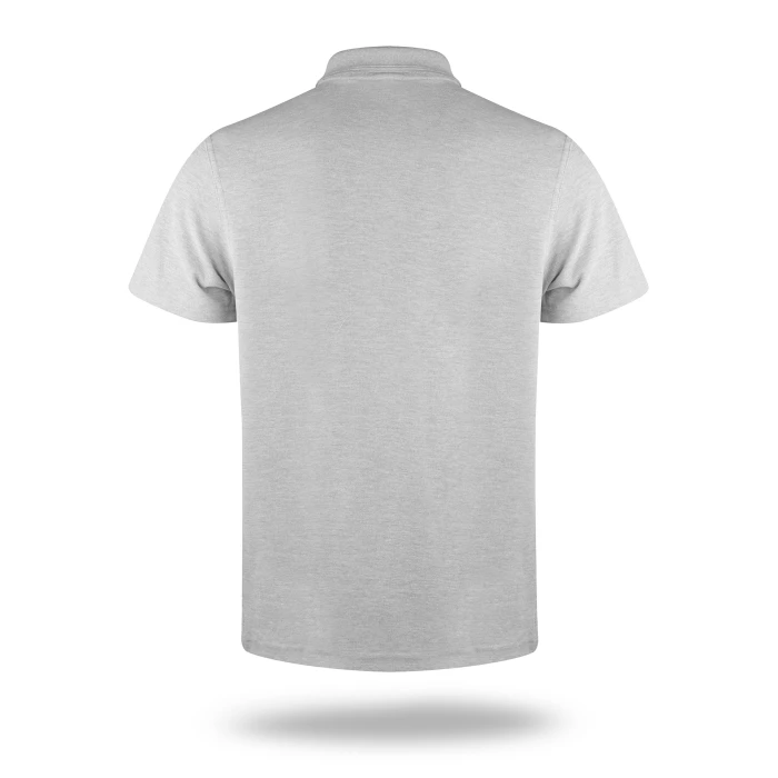 Koszulka polo Promostars Polo Cotton - jasnoszary melanż