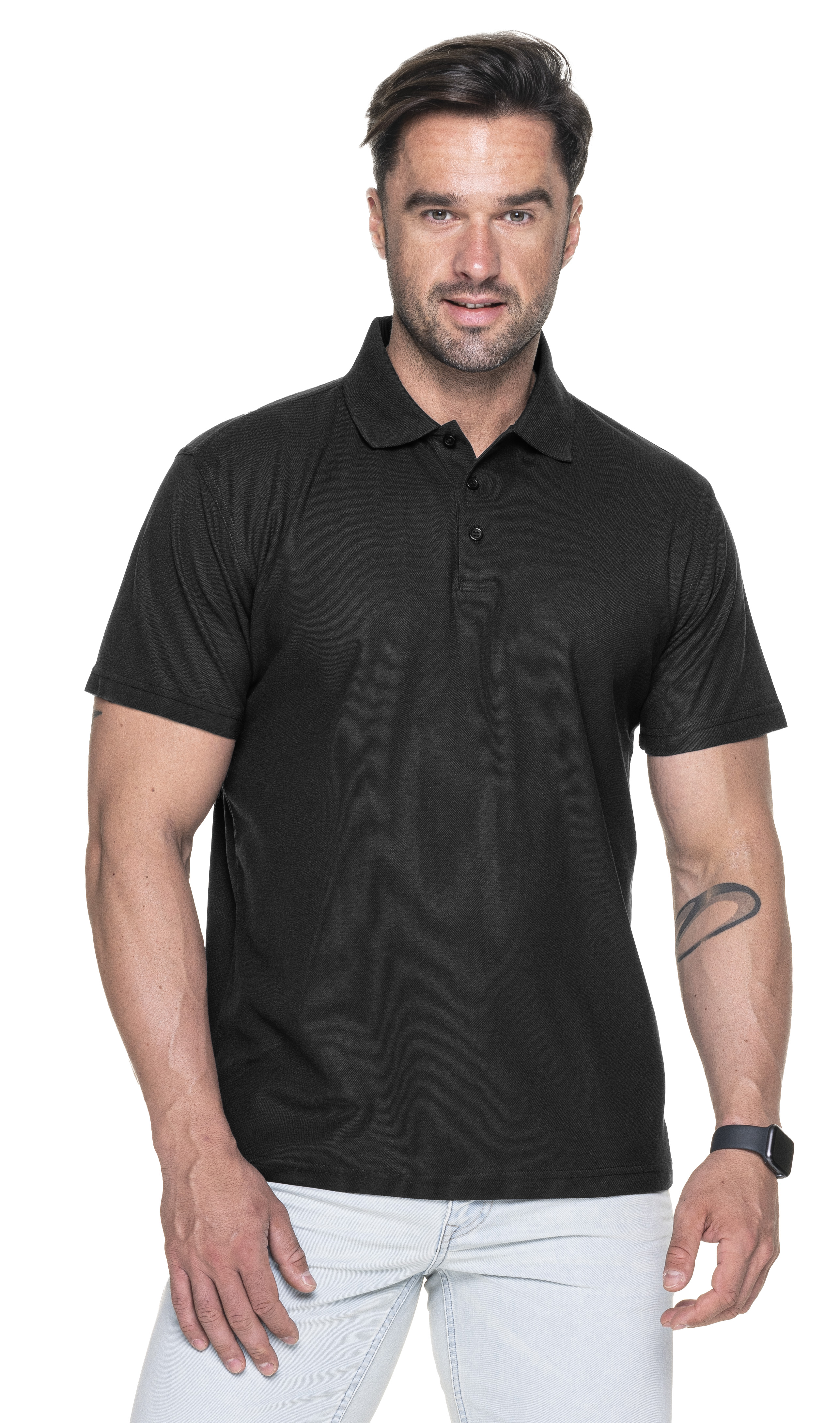 Koszulka Polo Promostars Standard - czarna