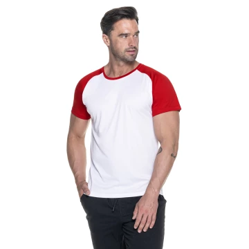 Koszulka Promostars Fun - biało-czerwona