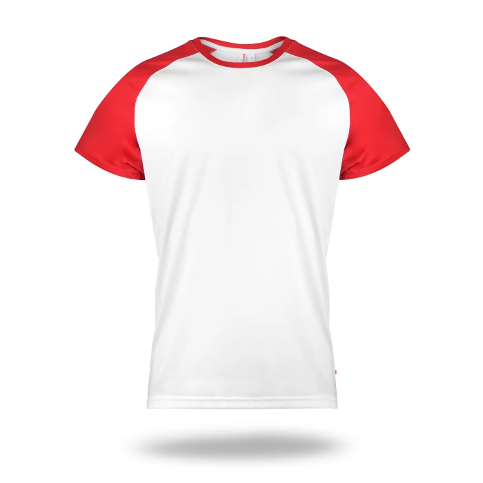 Koszulka Promostars Fun - biało-czerwona
