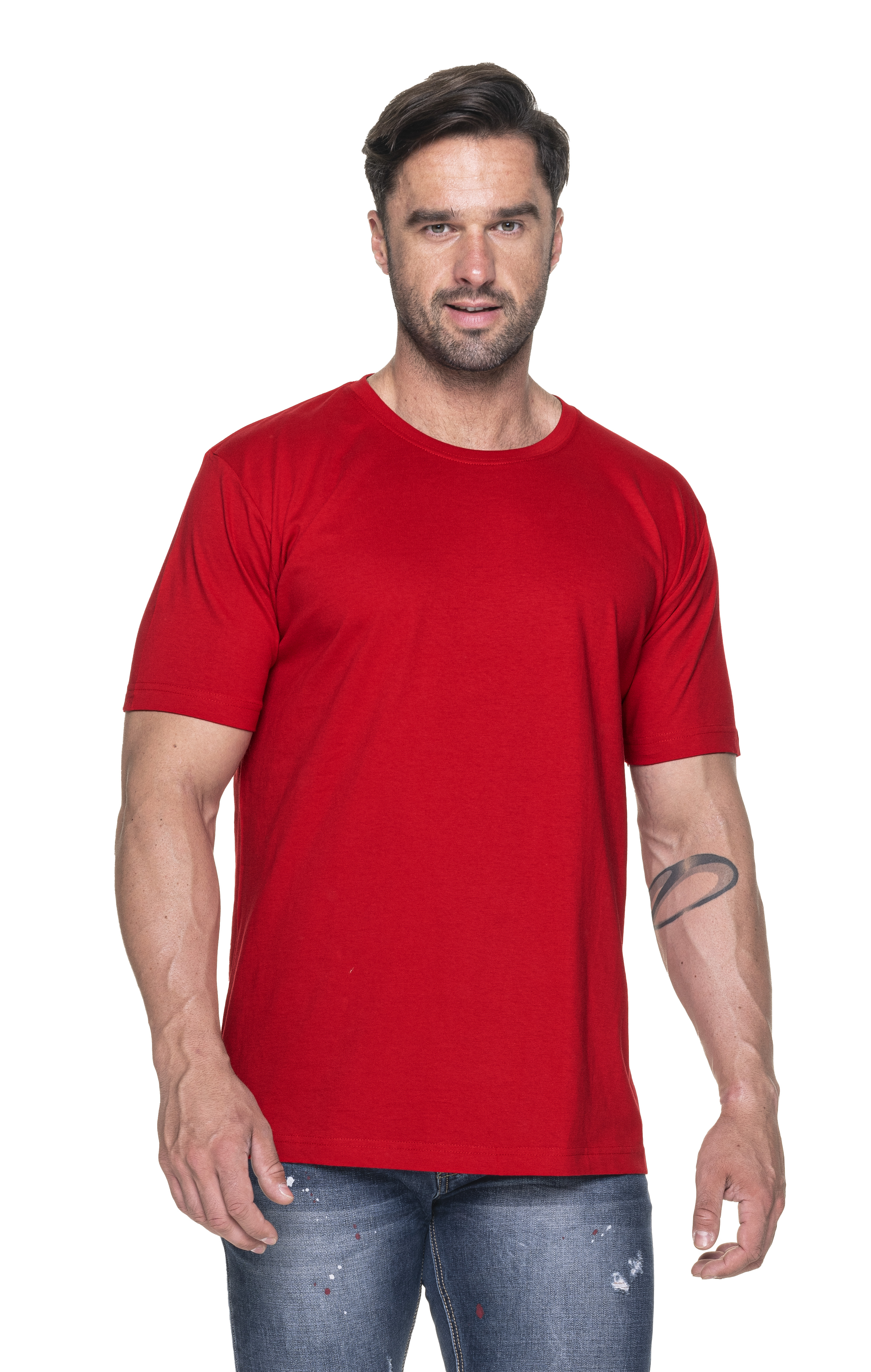 Koszulka Promostars Heavy 170 - czerwona