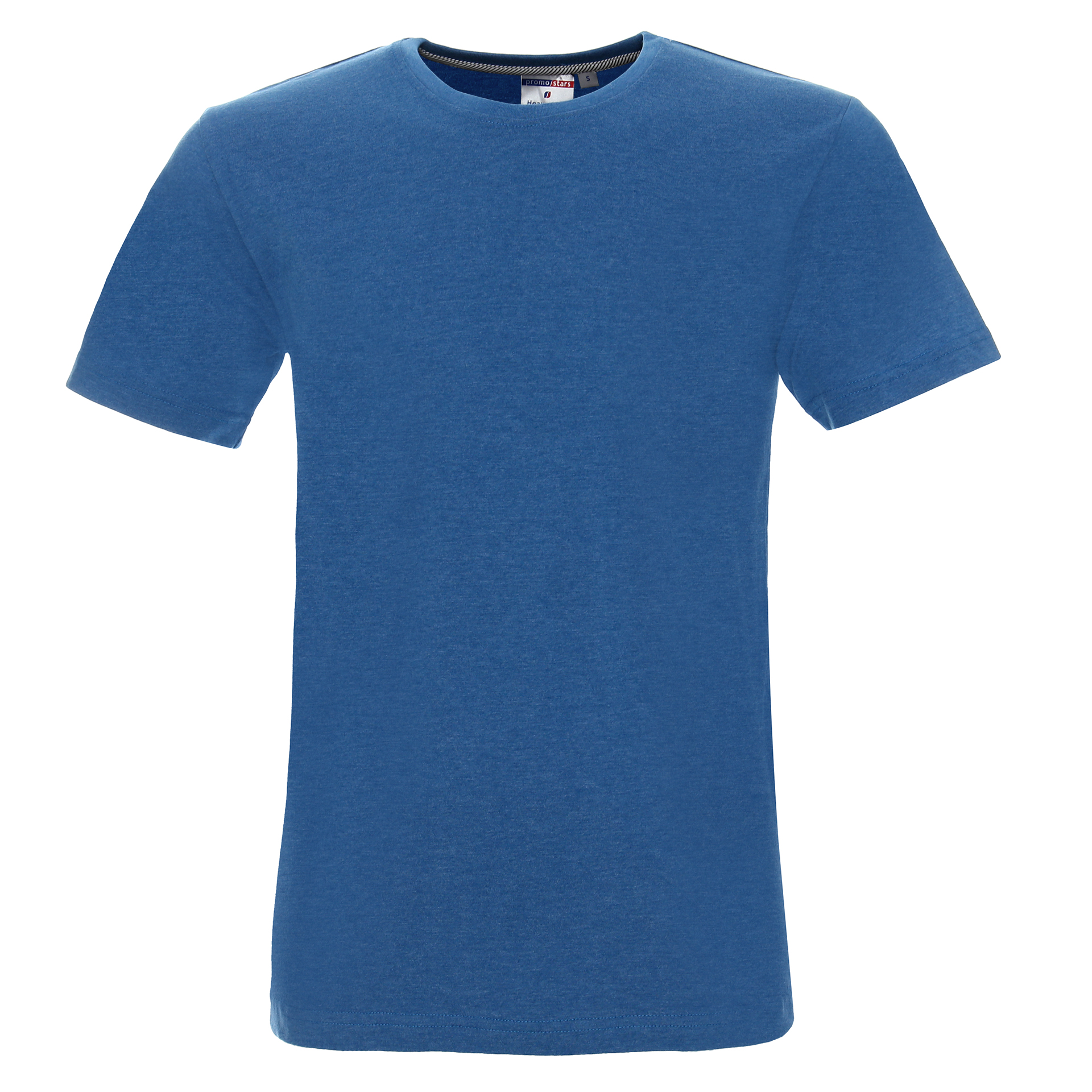 Koszulka Promostars Heavy Slim - niebieski melanż