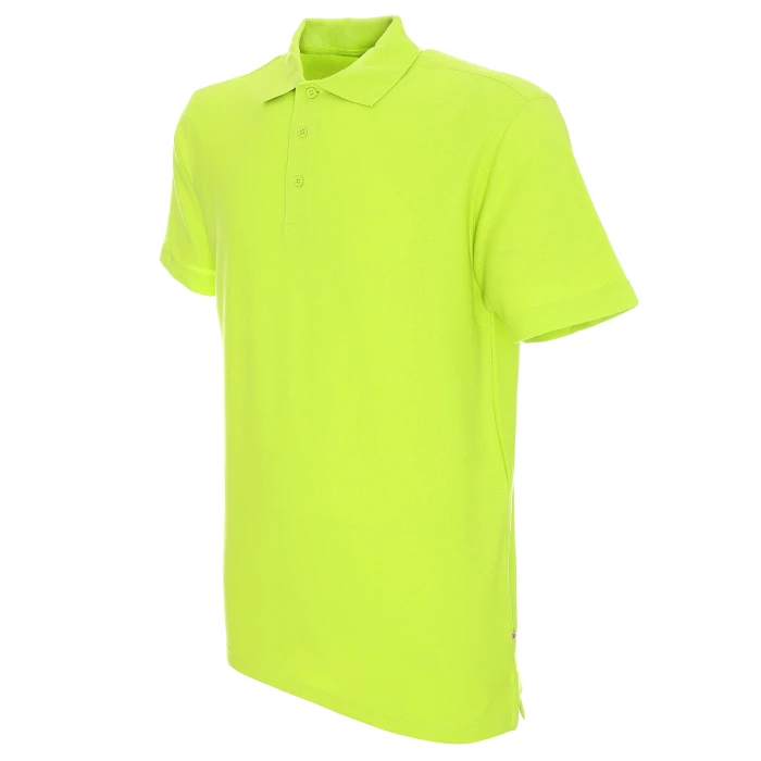 Koszulka Promostars Polo Cotton - limonkowa
