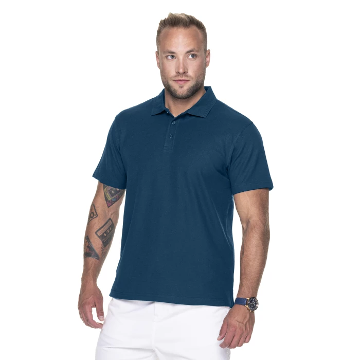 Koszulka Promostars Polo Cotton - ciemnoniebieska