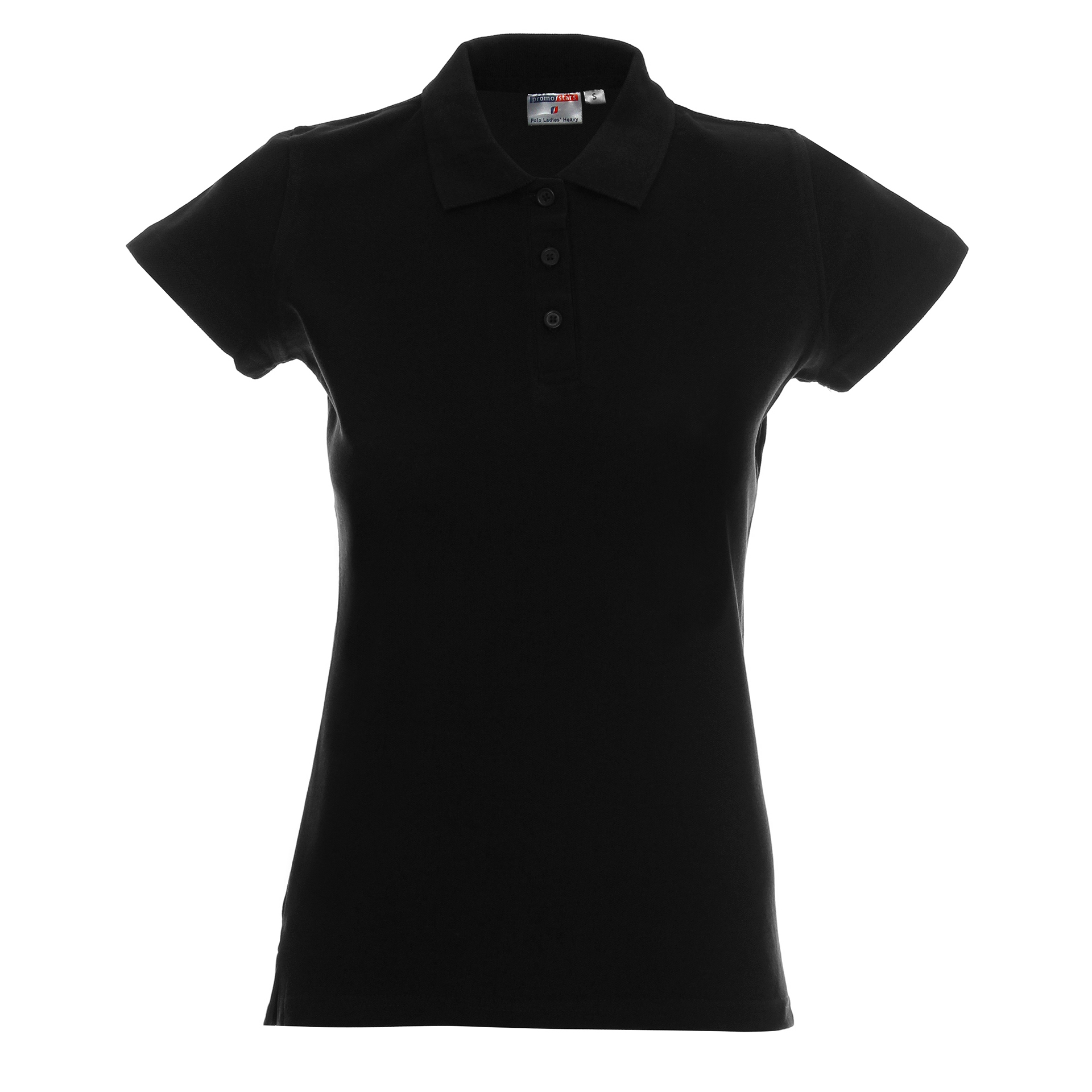 Koszulka Promostars Polo Ladies Heavy - czarna