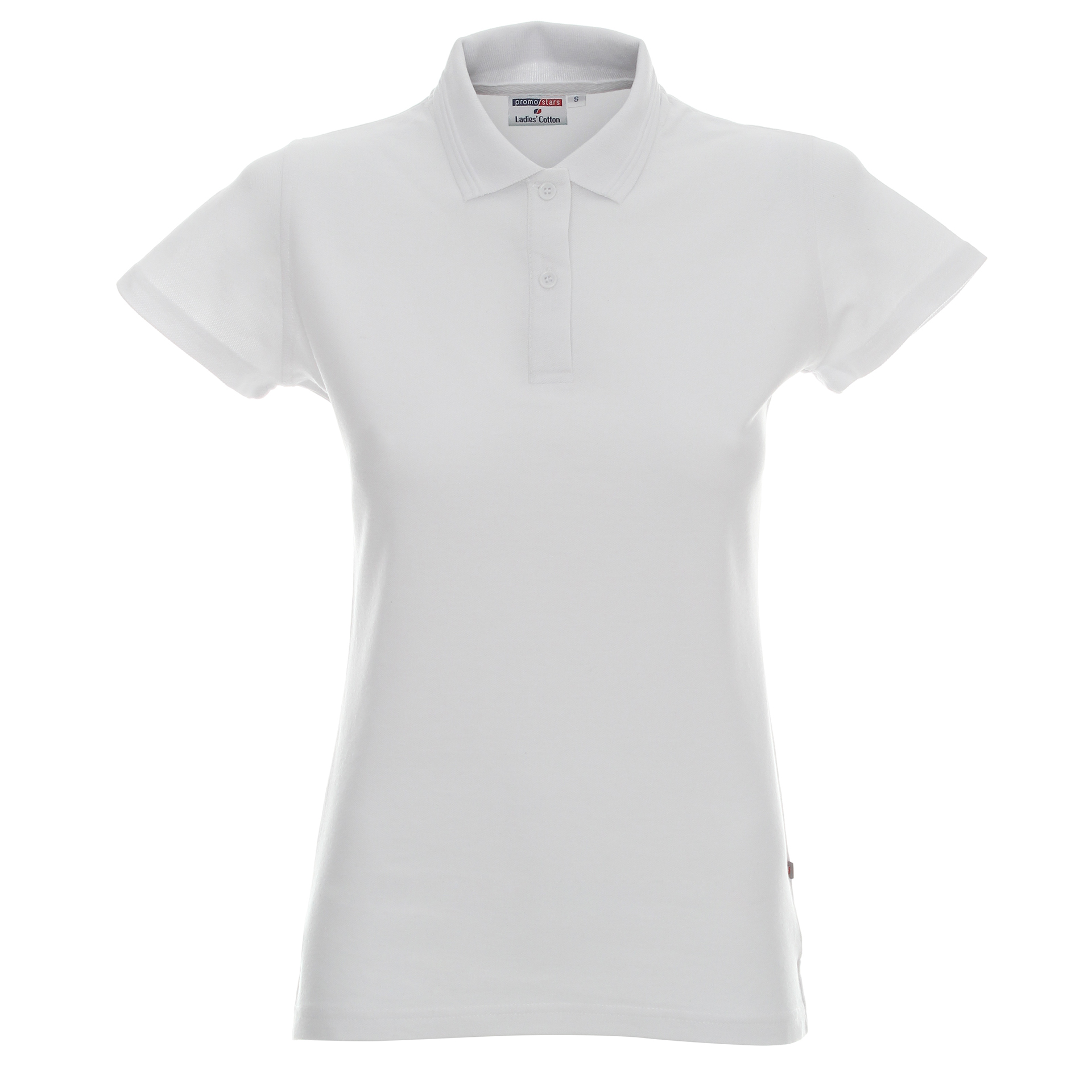 Koszulka Promostars Polo Ladies Cotton - biała