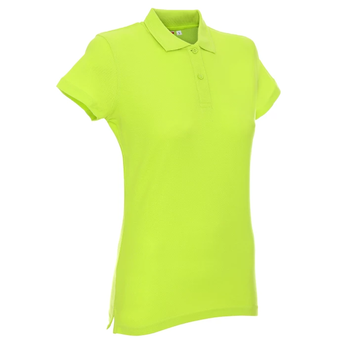 Koszulka Promostars Polo Ladies Cotton - limonkowa