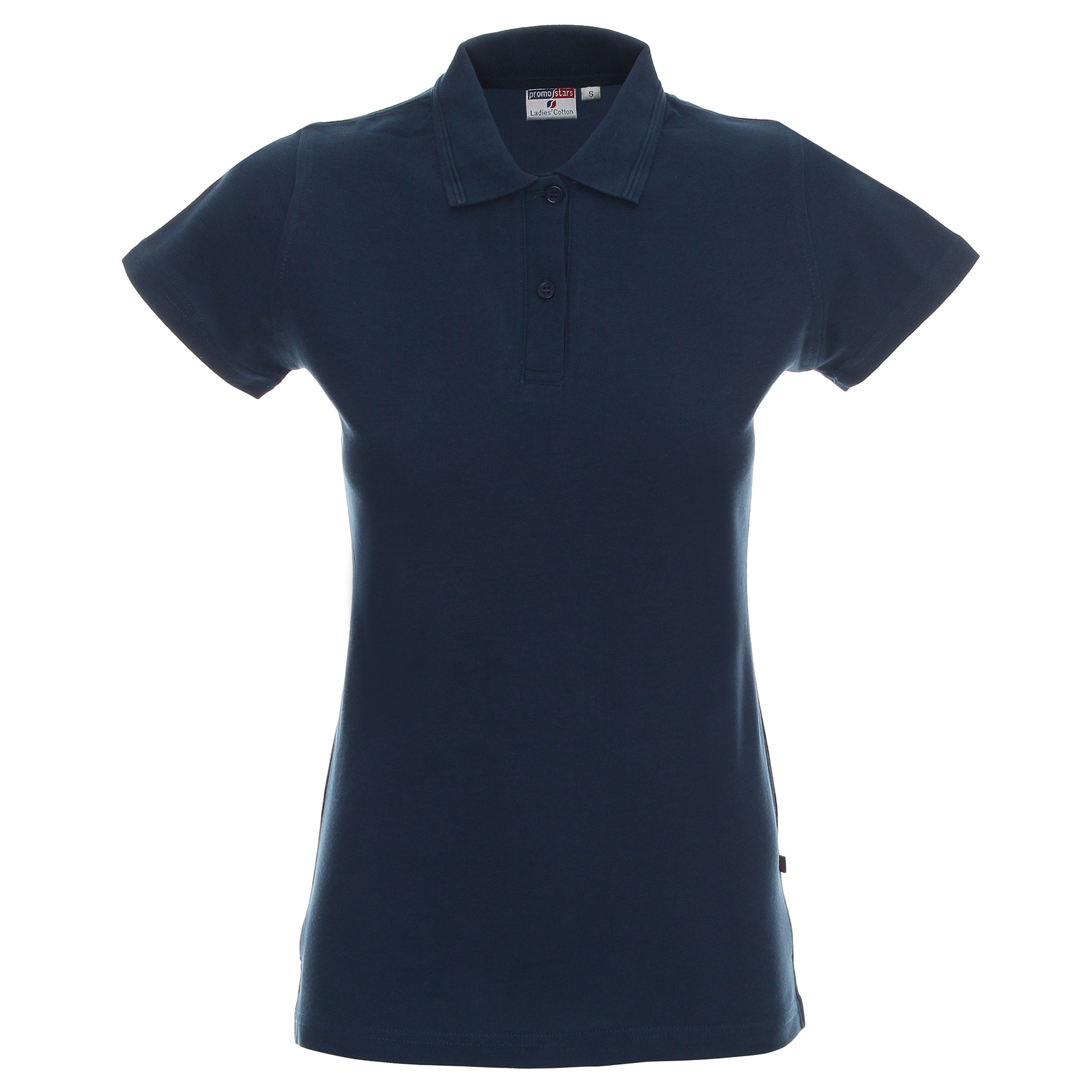 Koszulka Promostars Polo Ladies Cotton - ciemnoniebieska