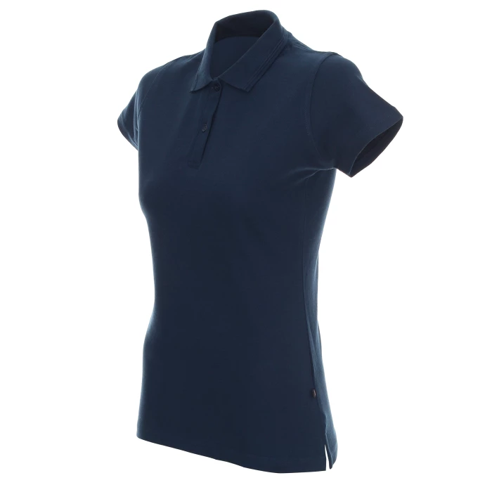 Koszulka Promostars Polo Ladies Cotton - ciemnoniebieska