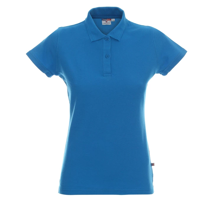 Koszulka Promostars Polo Ladies Cotton - niebieska