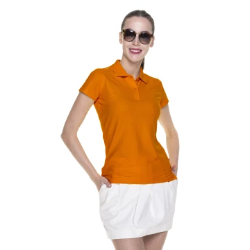 Koszulka Promostars Polo Ladies Cotton - pomarańczowa