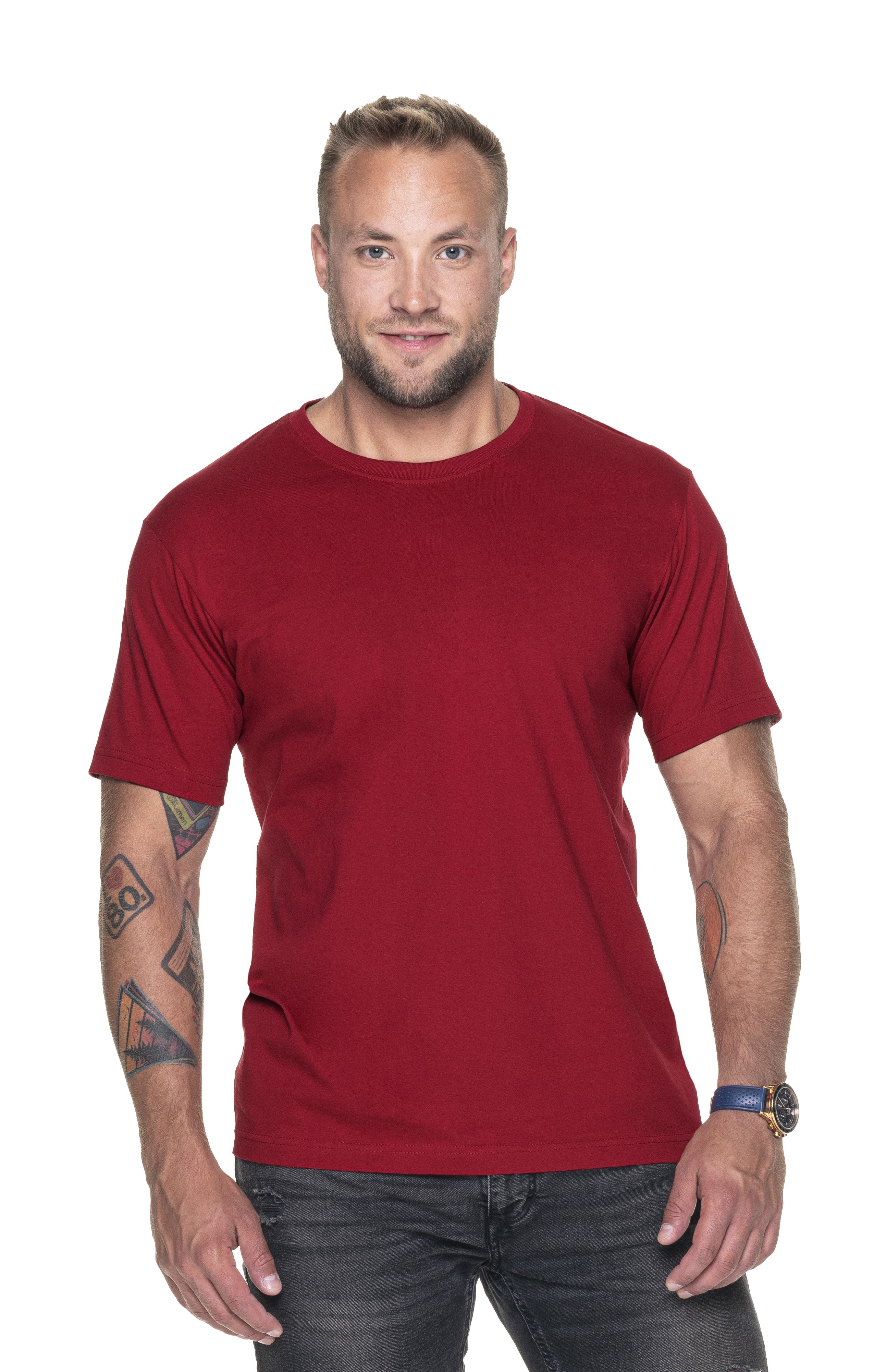 Koszulka Promostars Premium - ciemno czerwona