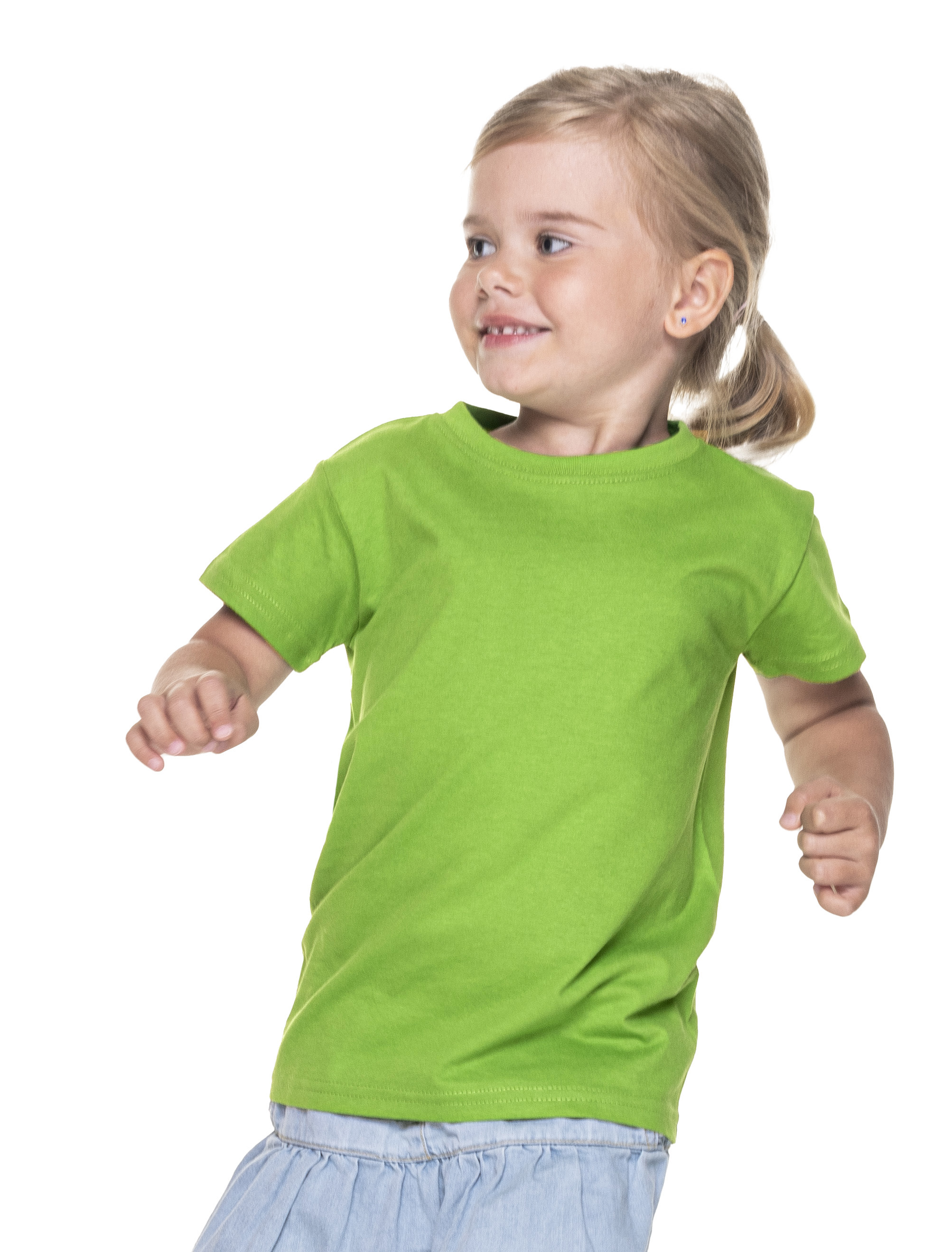 Koszulka Promostars Standard KID - jasno zielona