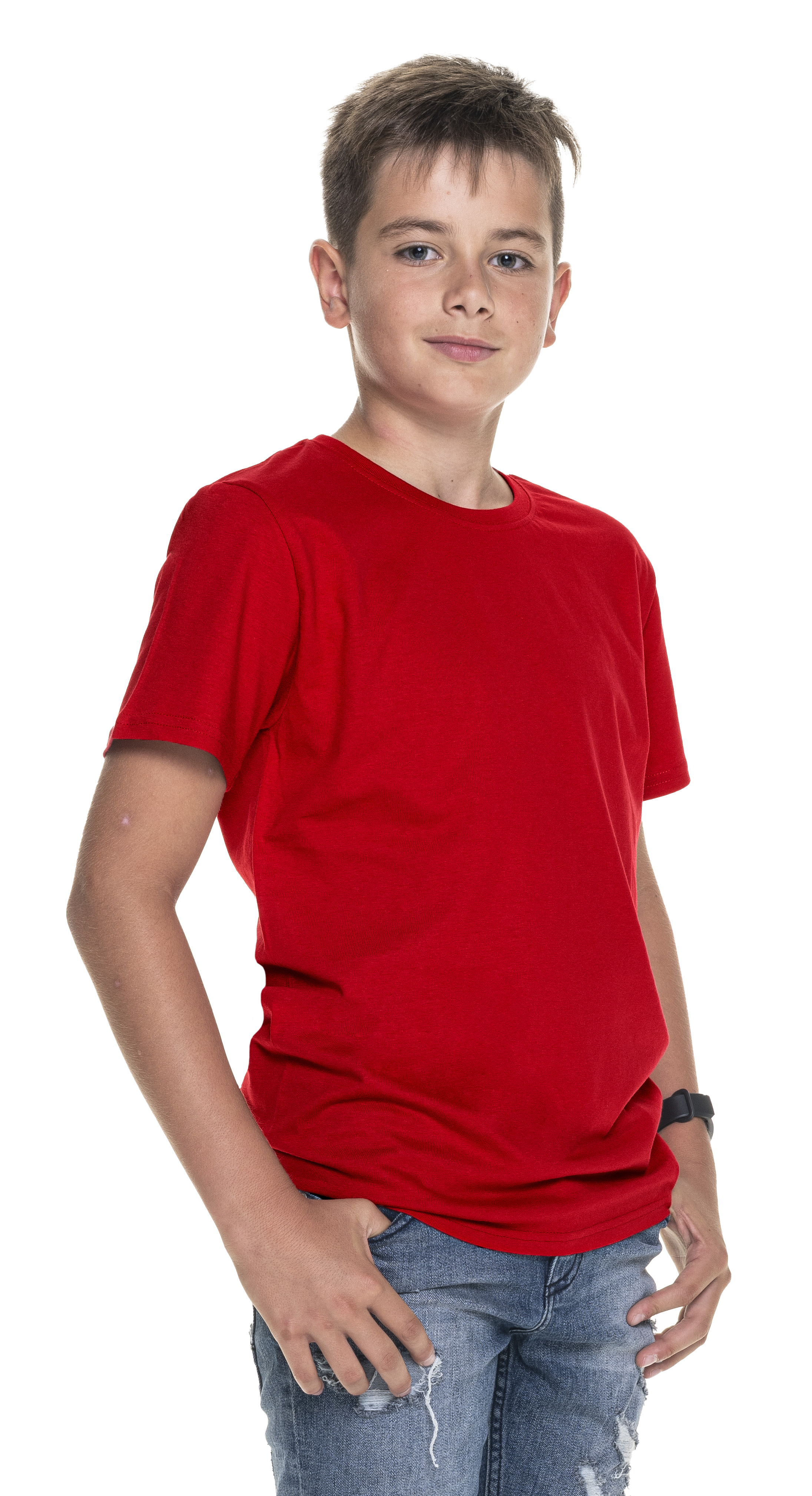 Koszulka Promostars Standard KID - czerwona